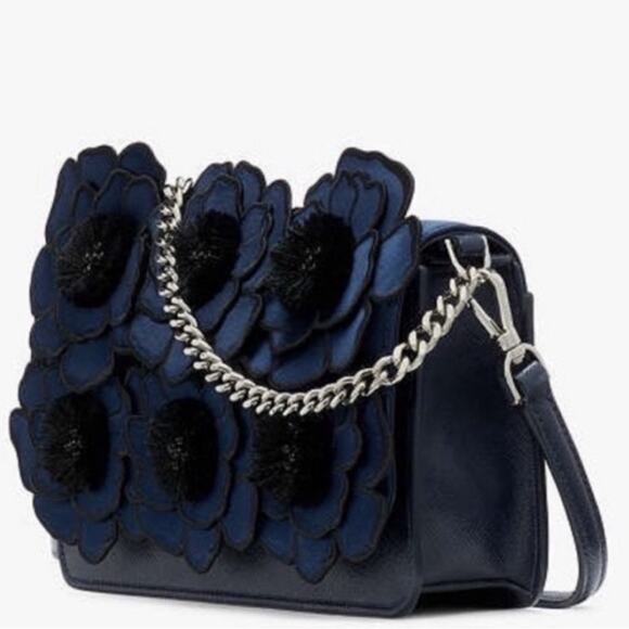 Kate Spade Madison Embroidered Floral Willow Mini Flap Crossbody ✨ - Picture 2 of 6